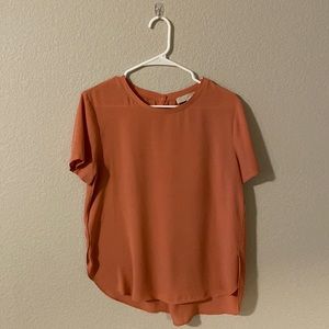 Loft, short sleeved blouse, size Medium
